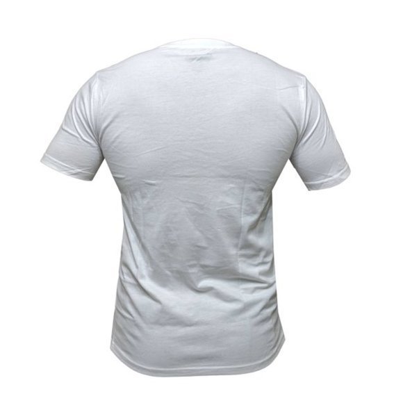 Men's Dracula Graphic Print Athletic Fit T-shirt White Top - Picture 3 of 4